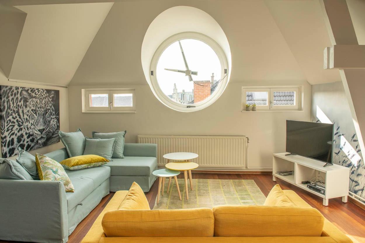 Beautiful City Center Apartments In Ghent Near Medieval Castle Gante Exterior foto