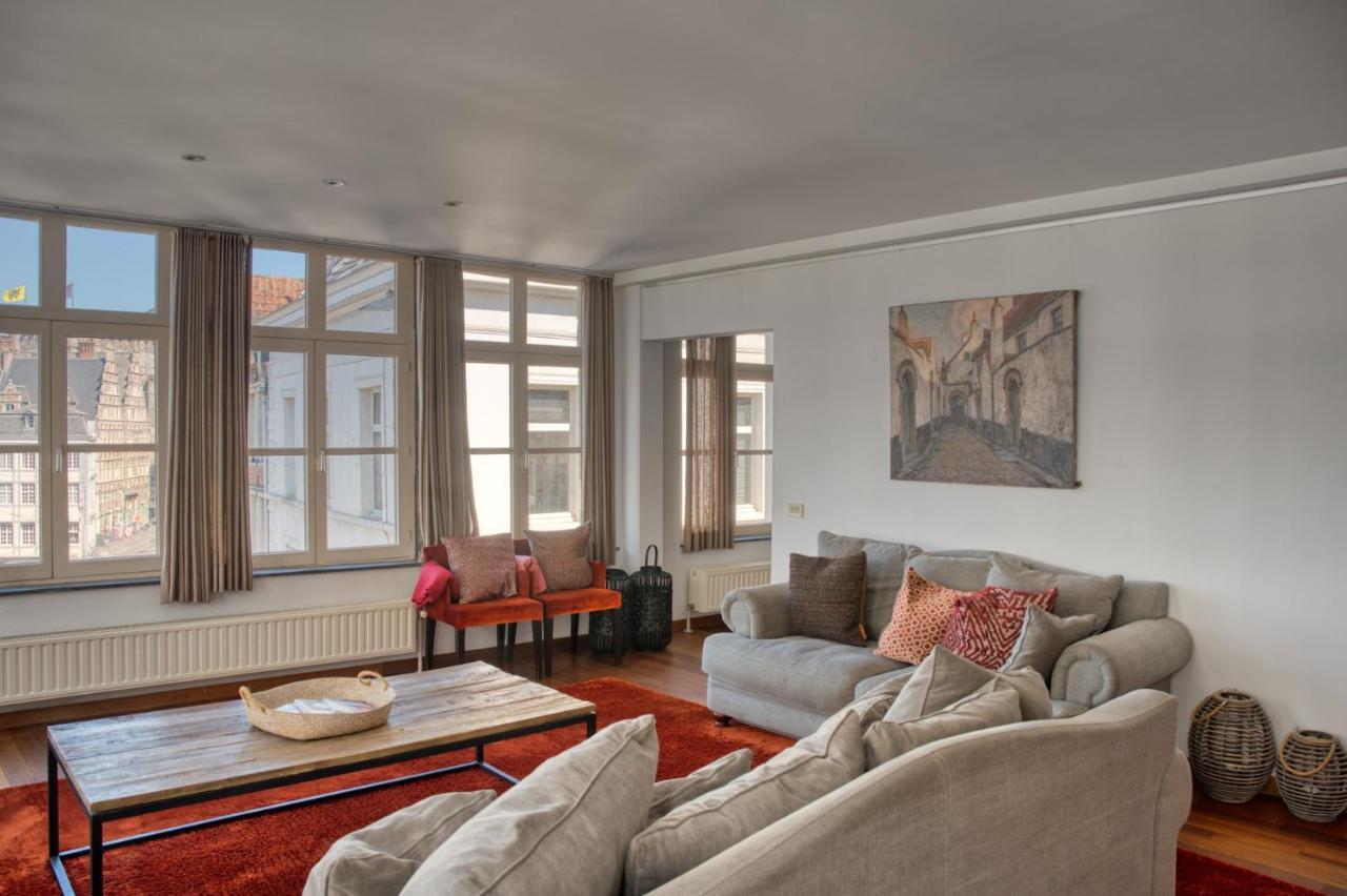 Beautiful City Center Apartments In Ghent Near Medieval Castle Gante Exterior foto